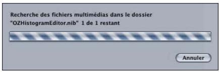 APPLE MOTION 3 - Pour annuler une recherche active : - 1