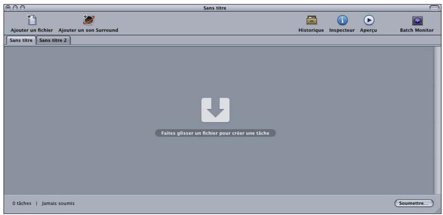 APPLE MOTION 3 - Ouvrez Compressor. - 1