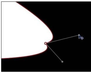 APPLE MOTION 3 - Modification des points de contrôle de Bézier - 3