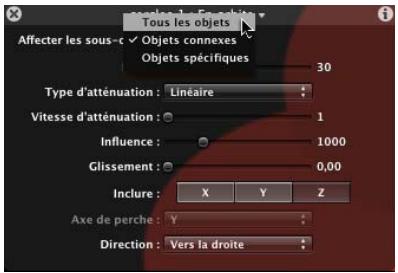 APPLE MOTION 3 - Pour utiliser le comportement Vortex : - 2