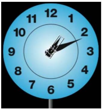 APPLE MOTION 3 - Pour créer une animation d'horloge : - 6