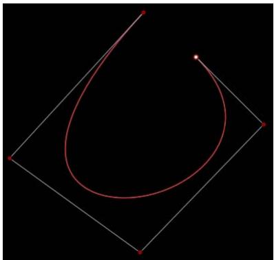 APPLE MOTION 3 - Pour dessiner une forme B-Spline : - 9