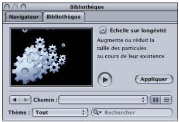 APPLE MOTION 3 - Recherche de comportements - 2