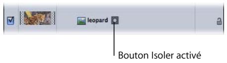 APPLE MOTION 3 - Pour isoler une couche : - 4