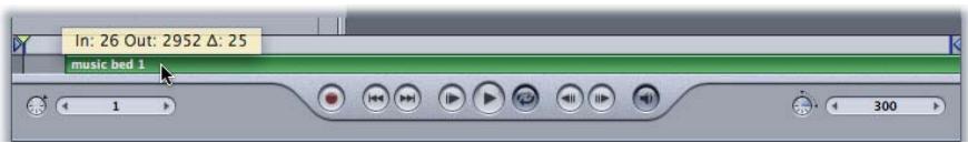APPLE MOTION 3 - Coulissement de pistes audio - 1