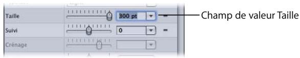 APPLE MOTION 3 - Commandes Format du texte - 3