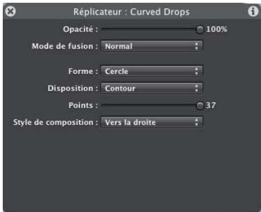 APPLE MOTION 3 - Pour remplacer l'image source d'un préréglage de réplicateur : - 3
