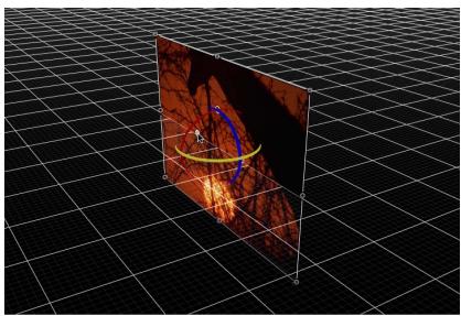 APPLE MOTION 3 - Pour faire pivoter un objet en 3D : - 1