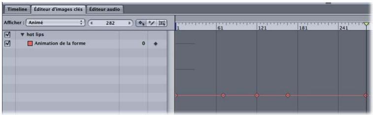 APPLE MOTION 3 - Pour utiliser la rotoscopie sur un sujet en animant un masque : - 4