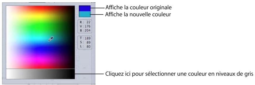 APPLE MOTION 3 - Pour changer les couleurs du dégradé : - 4
