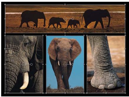 APPLE MOTION 3 - Transformation d'un groupe - 1