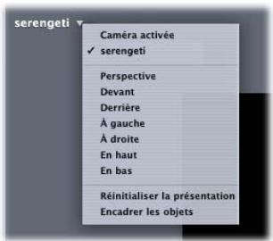 APPLE MOTION 3 - Pour régler la présentation en cours : - 1