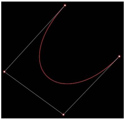 APPLE MOTION 3 - Pour dessiner une forme B-Spline : - 8