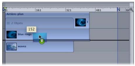 APPLE MOTION 3 - Ajout d'objets dans la Timeline - 3