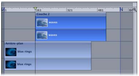 APPLE MOTION 3 - Copier et coller - 2