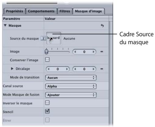 APPLE MOTION 3 - Pour ajouter un masque d'image à une couche : - 2