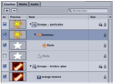 APPLE MOTION 3 - À propos du tramage et des groupes - 3