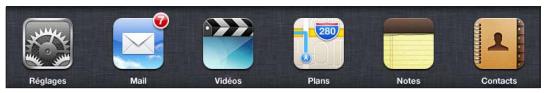 APPLE IPAD - Ouverture d'apps et basculement entre apps - 2