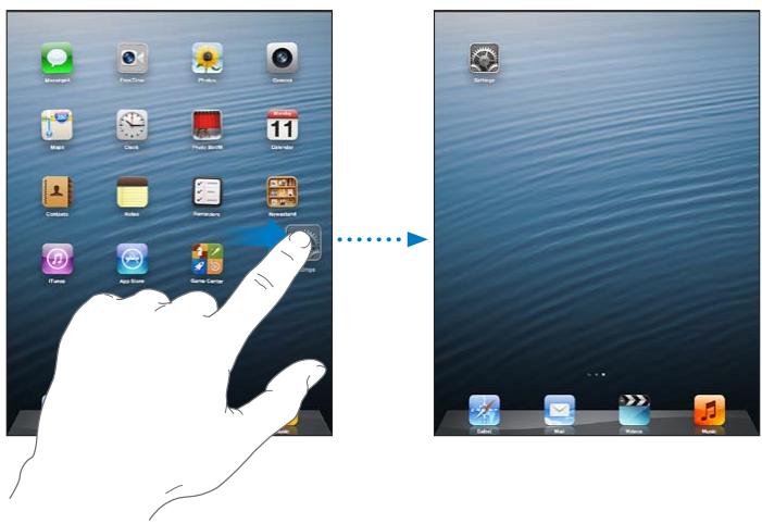 APPLE IPAD - Réorganisation des apps - 1