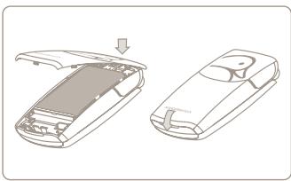 ALCATEL MANDARINA - Replace the back cover - 1