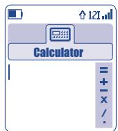 ALCATEL ONE TOUCH 557 - Calculator - 1