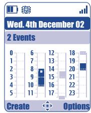 ALCATEL ONE TOUCH 557 - More about your diary - 1