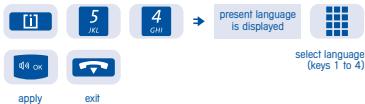ALCATEL EASY REFLEXES - Selecting ringer tune and adjusting volume - 2