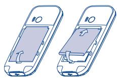 ALCATEL OT-I650 ONE TOUCH PRO - Installing the battery - 1