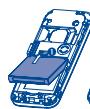 ALCATEL OT-S211 - Inserting and removing the battery - 1