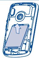 ALCATEL ONE TOUCH CHROME - Installing or removing the battery - 4