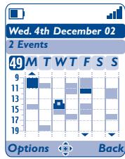 ALCATEL OT-C551A - More about your diary - 2