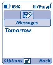 ALCATEL OT-C551A - Predictive T9 mode - 2