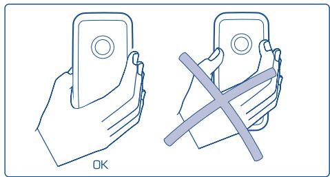 ALCATEL OT-C551A - Precautions during use - 1