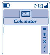 ALCATEL OT-C551A - Calculator - 1