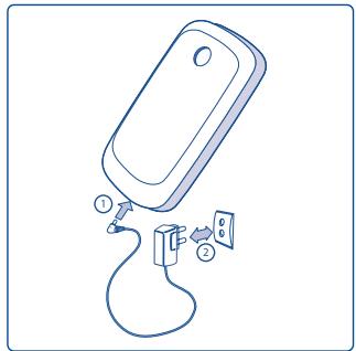 ALCATEL OT-C551A - Charging the battery - 1