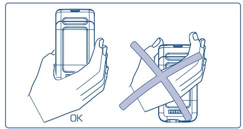 ALCATEL OT-C552A - Precautions during use - 2