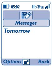 ALCATEL OT-C552A - Predictive T9 mode - 2