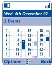 ALCATEL OT-C552A - More about your diary - 1