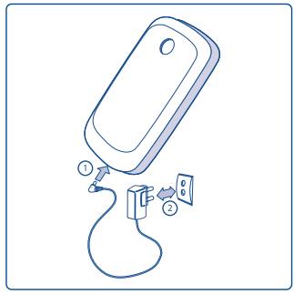 ALCATEL OT-C552A - Charging the battery - 1