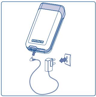 ALCATEL OT-C552A - Charging the battery - 2
