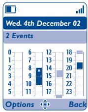 ALCATEL OT-S853A - More about your diary - 1