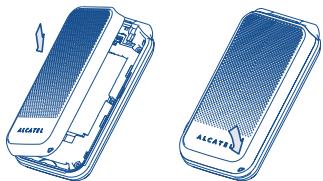 ALCATEL OT-V570A - Заміна задньої панелі - 1