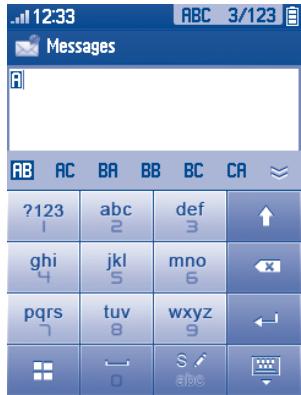 ALCATEL OT-710A - Predictive eZi mode - 1
