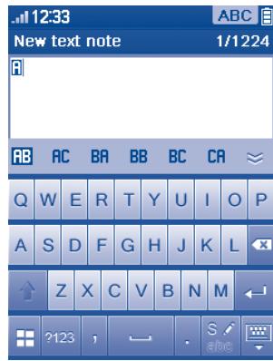 ALCATEL OT-710A - Predictive eZi mode - 2
