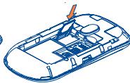 ALCATEL OT-710A - Inserting the memory card: - 3