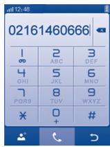 ALCATEL OT-807A - Placing a call - 2