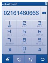 ALCATEL OT-807A - Placing a call - 3