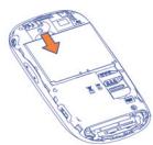 ALCATEL OT-980 - Installing or removing the battery - 3