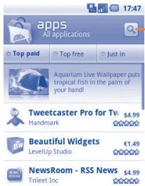 ALCATEL OT-980 - Locate the item you want to download and install - 2