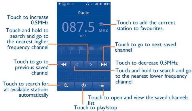 ALCATEL ONE TOUCH 995 - Radio - 2